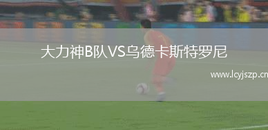 大力神B队VS乌德卡斯特罗尼